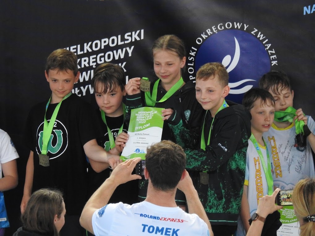 Wiosenne Wielkopolskie Rozgrywki Pływackie 8,9,10-latków