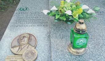 W 110 rocznicę nie zapomnieliśmy o założycielu 
Klubu Sportowego 