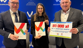 Wsparcie finansowe z Urzędu Marszałkowskiego Województwa Wielkopolskiego 